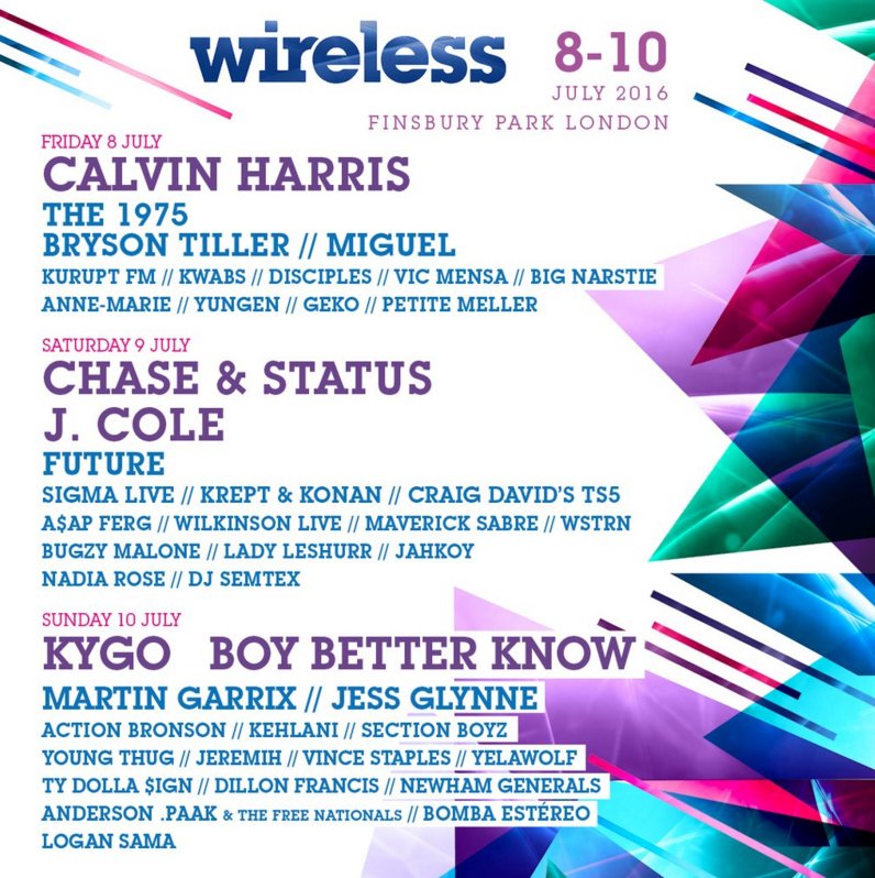 ELITEHALBEC's tweet photo. GET SET FOR @WirelessFest��@CalvinHarris and more #wireless 🎉🎪 https://t.co/s2vqlFkoUf