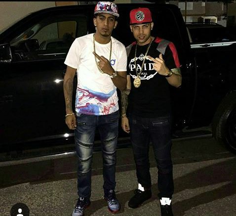 Con el Panaaa miooo! #pusho #Juakaa