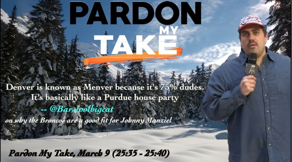 Pardon My Take on Twitter "Listen to the full episode here https//t