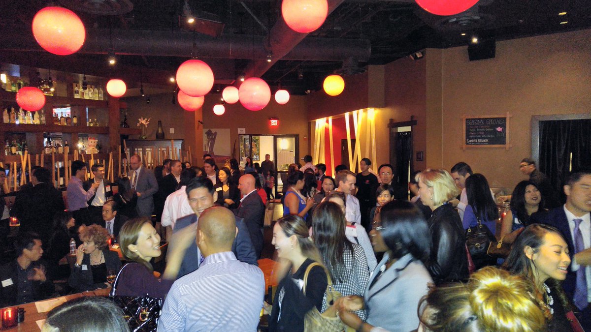 isaiahleslie's tweet photo. Big turnout for #OCAABA mixer last night @RAsushi! April's Gala dinner with @atlblog's @DavidLat will be even bigger https://t.co/n85bt7s0TS
