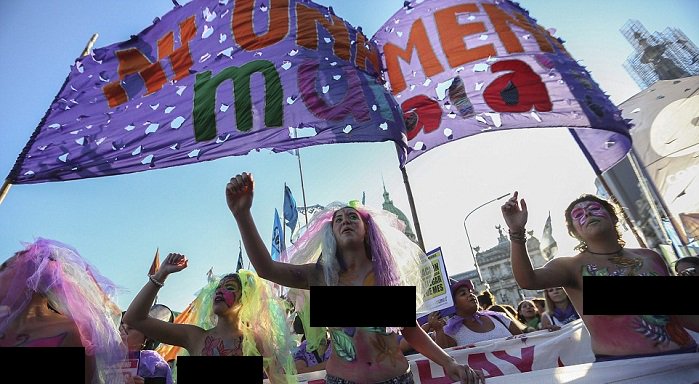 LifeNewsHQ's tweet photo. Topless Feminists Protest Around the World to Legalize Abortions in Pro-Life Nations https://t.co/YTx02BiyUr #tcot https://t.co/84vLgXlMzV