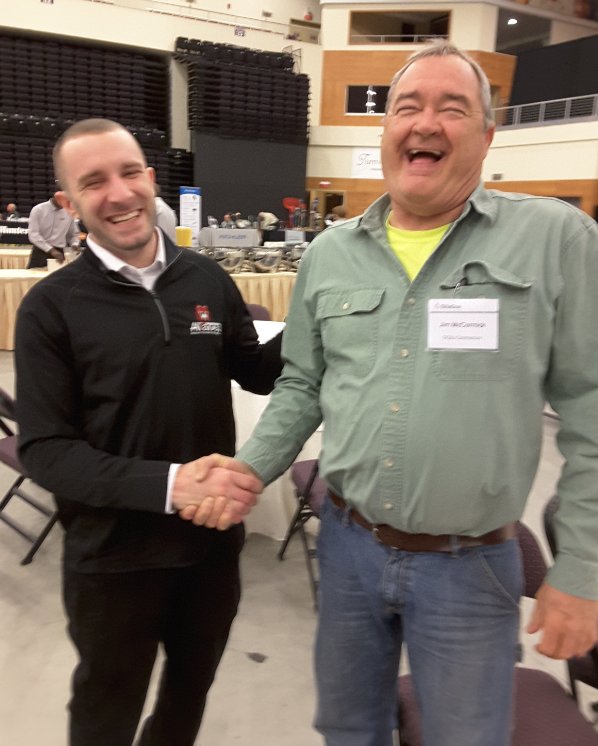 AllianceGator's tweet photo. Hands down, our happiest #GatorGear winner yet! Congrats, Jim of DC&amp;J Contractors, winner at SiteOne U in Verona NY! https://t.co/CUrFKUjbx9