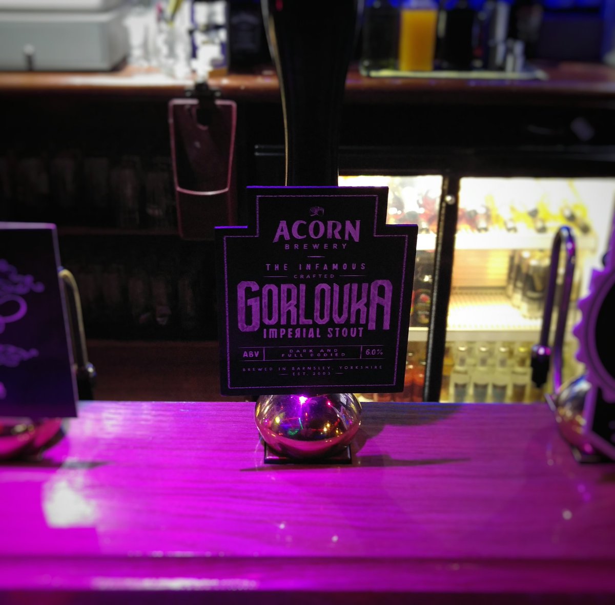 Freebird_Pub's tweet photo. New on the bar is this cracking imperial stout from @AcornBrewery #realale #stout https://t.co/ZDQd6NWyaw