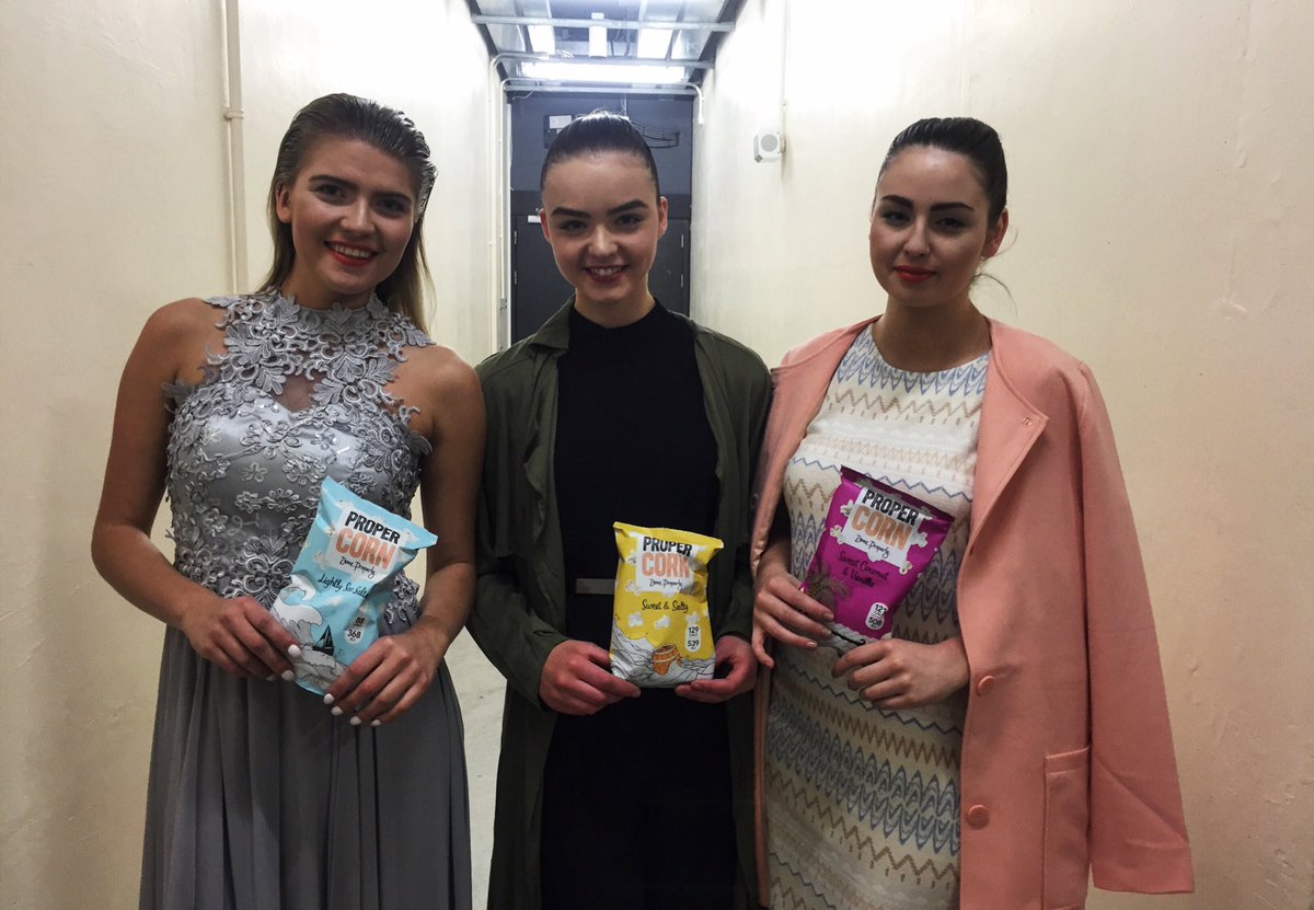 Big thanks to <a href="/PROPERCORN/">PROPER</a> for supplying our guests &amp; our models with their delicious popcorn! Popcorn #doneproperly