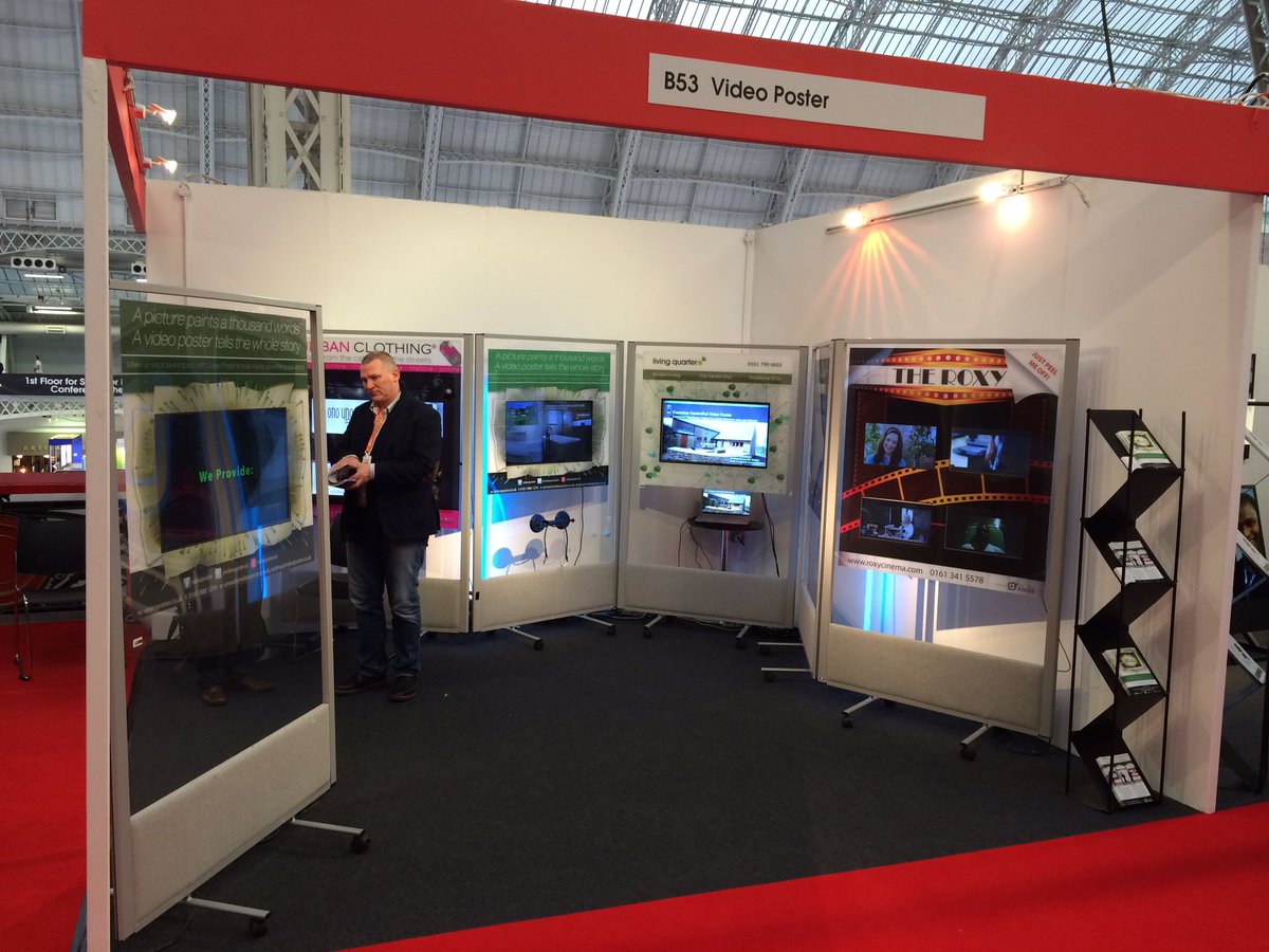 videoposteruk's tweet photo. VideoPoster show. London. Did you meet us? Last day tomorrow. https://t.co/7EYhgojdLQ