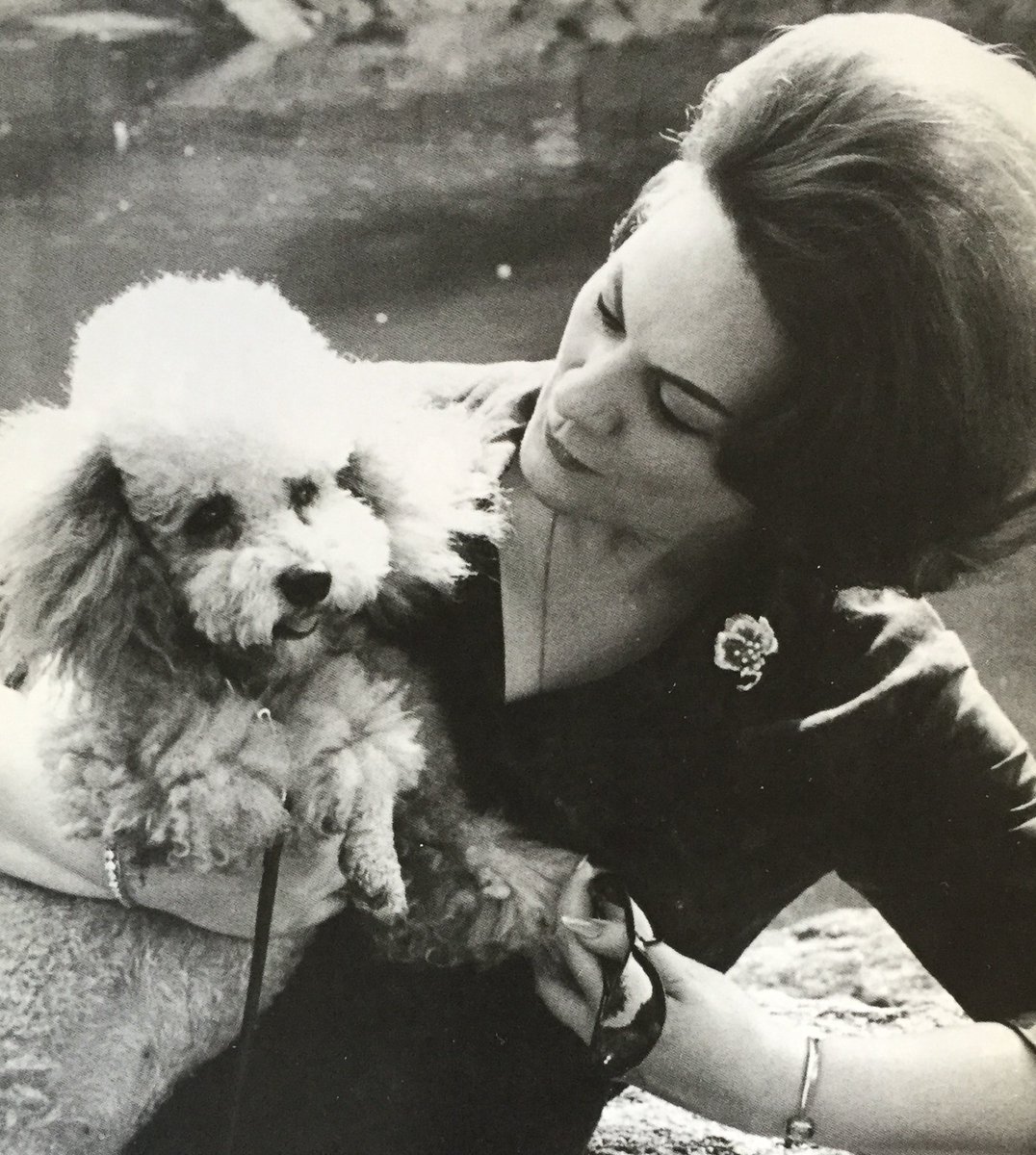 MetOperaGuild's tweet photo. We love this photo of Renata Tebaldi & her toy poodle, New II! #MetPets
(Photo courtesy Met Opera Archives) https://t.co/XG2Cv7xb0y
