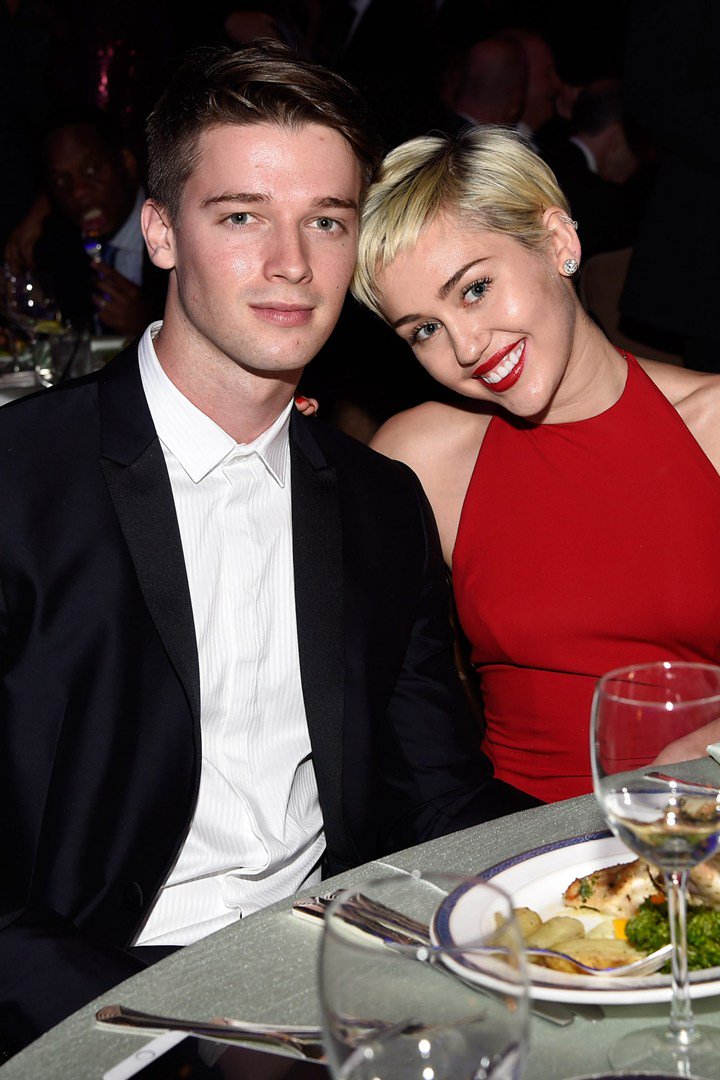 MileySourceNews's tweet photo. Patrick Schwarzenegger talking about Miley in a new interview! https://t.co/8hGfs8JlsA