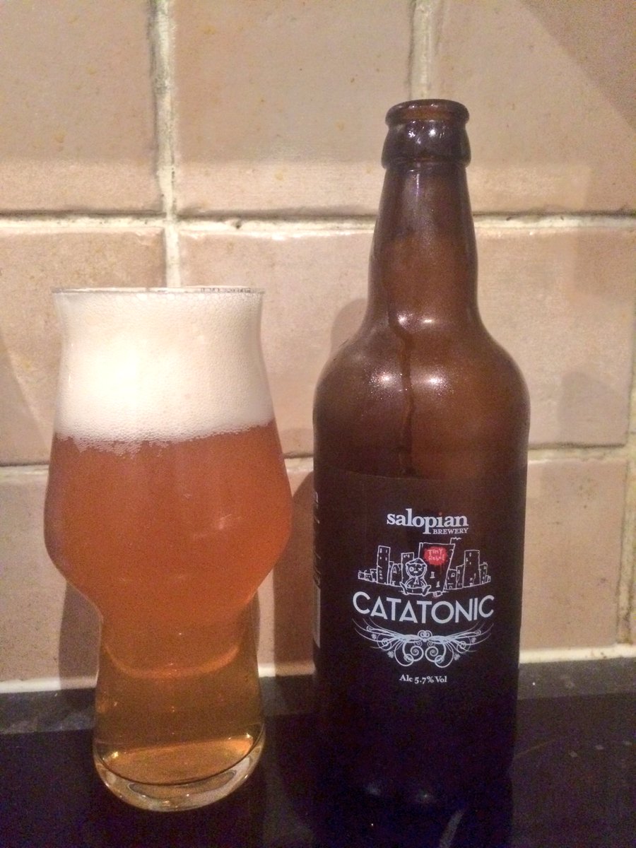 CapsCasksKegs's tweet photo. My Kind of Fusion...Salopian Brewery &amp; Tiny Rebel Brewery - Catatonic 5.7% @SalopianBrewery @tinyrebelbrewco https://t.co/L9W0hE9H5y