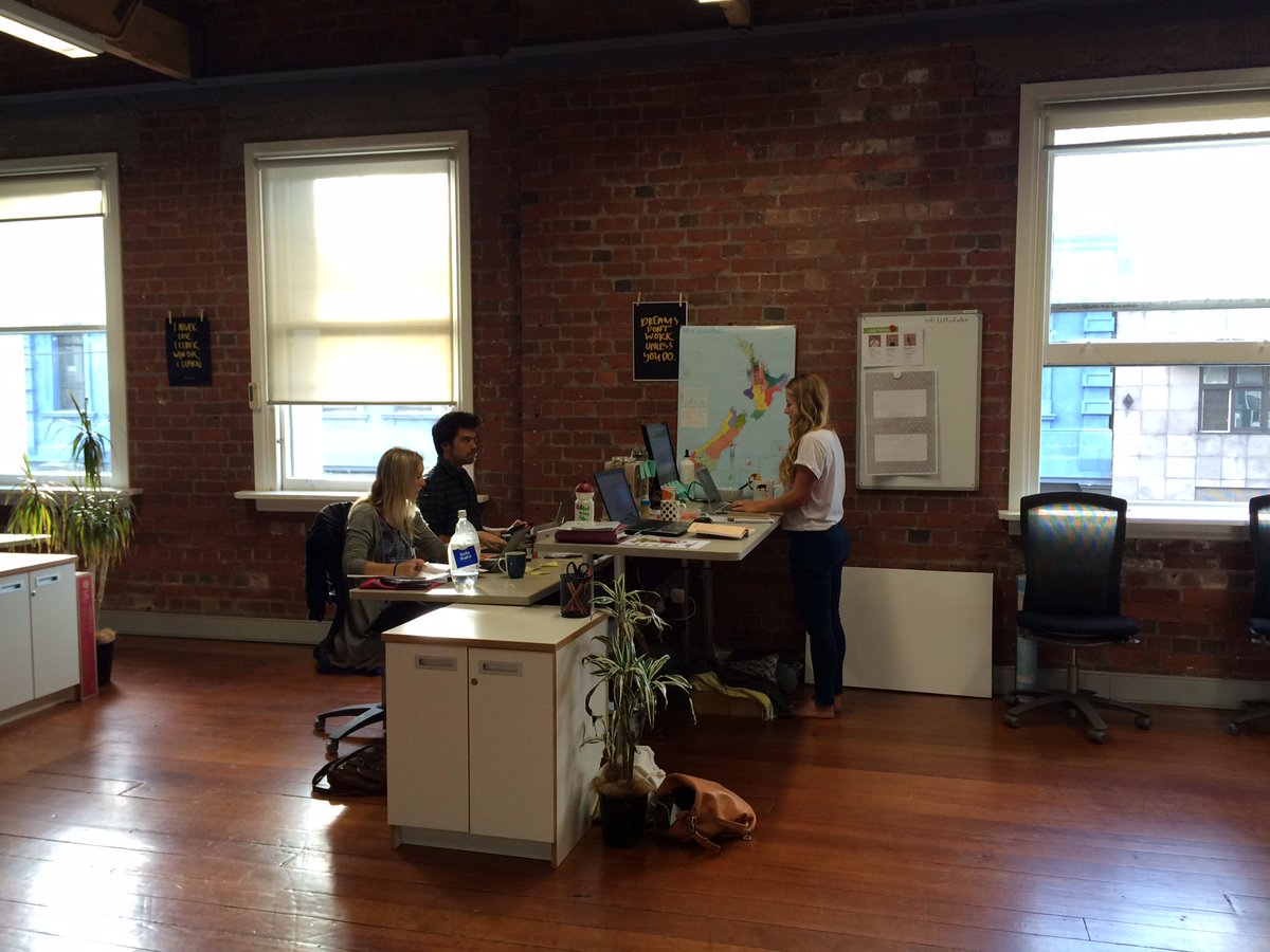AmaBalm's tweet photo. We love our new stand up desks! Thanks @ANZ_NZ! https://t.co/qFnENhWYyK