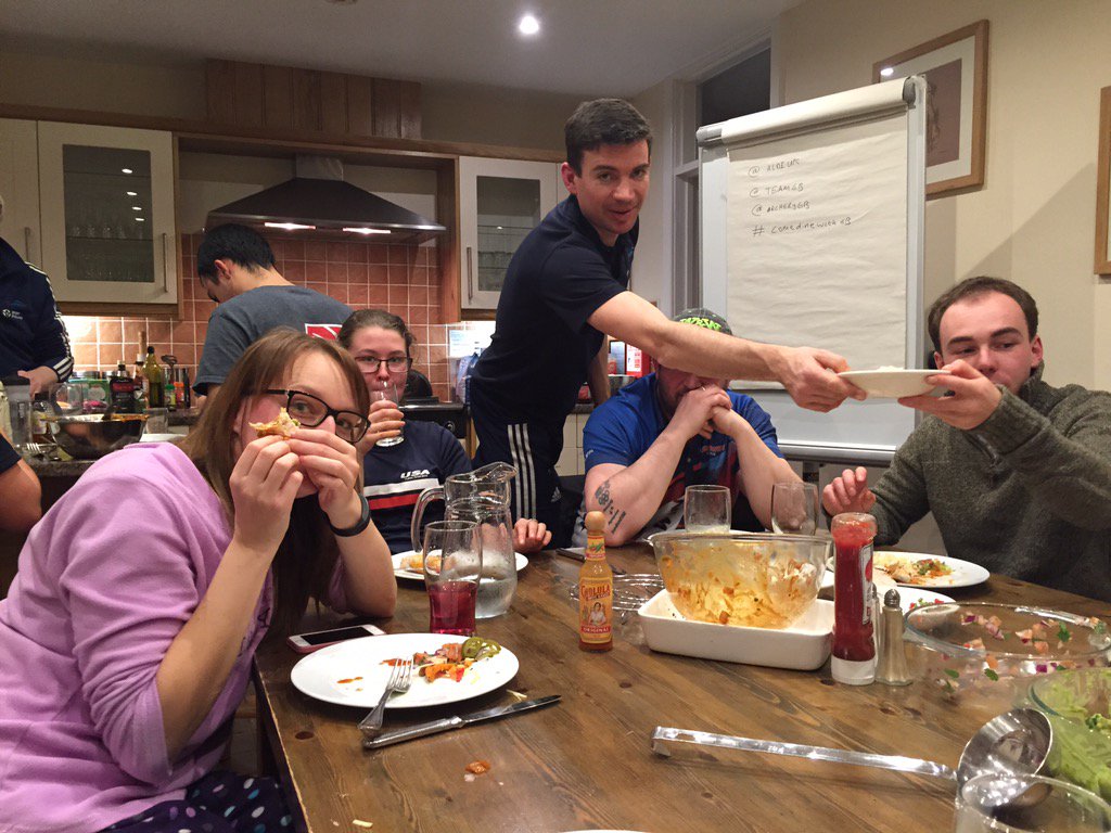 ArcherNomes's tweet photo. Another #comedinewithGB dinner.was very popular. Thanks @AldiUK with @archerygb @TeamGB https://t.co/nPTXi6fpgm