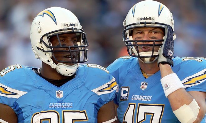 Los Angeles Chargers on X: 'Philip Rivers reacts to Antonio Gates being  back in the fold. READ:   / X