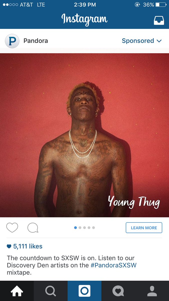 FarmerChriss's tweet photo. @pandora_radio advertising the goat @youngthug 🐐 #SS3OTW!! @alextumay @HeyBeELBe https://t.co/UrmhldtPDC