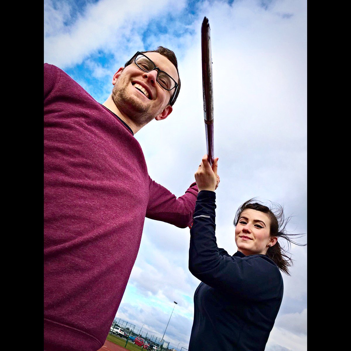 HollieA2012's tweet image. Great day filming with @harris_creative @andy_stelmach for @howarthtimber Loved using a @GoProUK on my javelin! 😁👌🏼