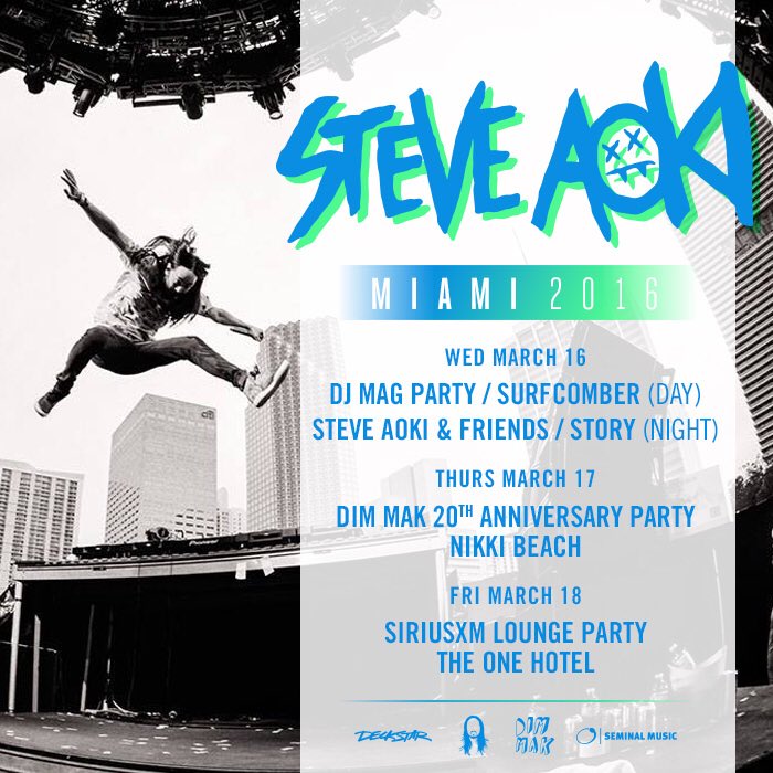 March 16 (Day): smarturl.it/DJMagShow March 16 (Night): smarturl.it/AokiSTORY March 17: smarturl.it/Dimmak20 https://t.co/exIAULvSvf