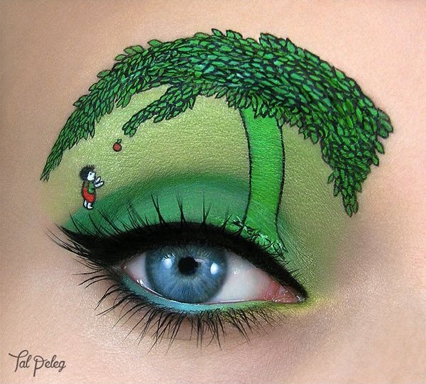 LaughingSquid's tweet photo. Beautiful Eyelid Makeup Art Featuring Scenes From Popular Movies, Musicals, and Books https://t.co/VOuSM8s2LK https://t.co/chswYs7gN8
