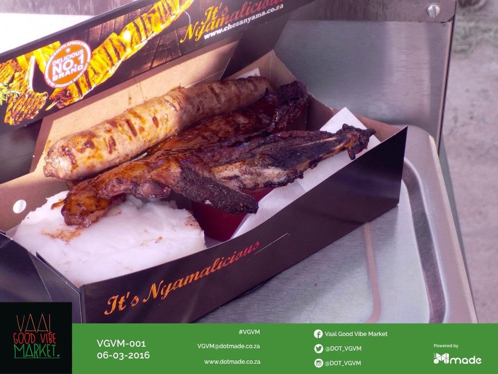 DOT_VGVM's tweet photo. Some juicy braai meat from @Chesa_Nyama Vandabijlpark #VGVM #goodvibes https://t.co/DhlfQq3UqH