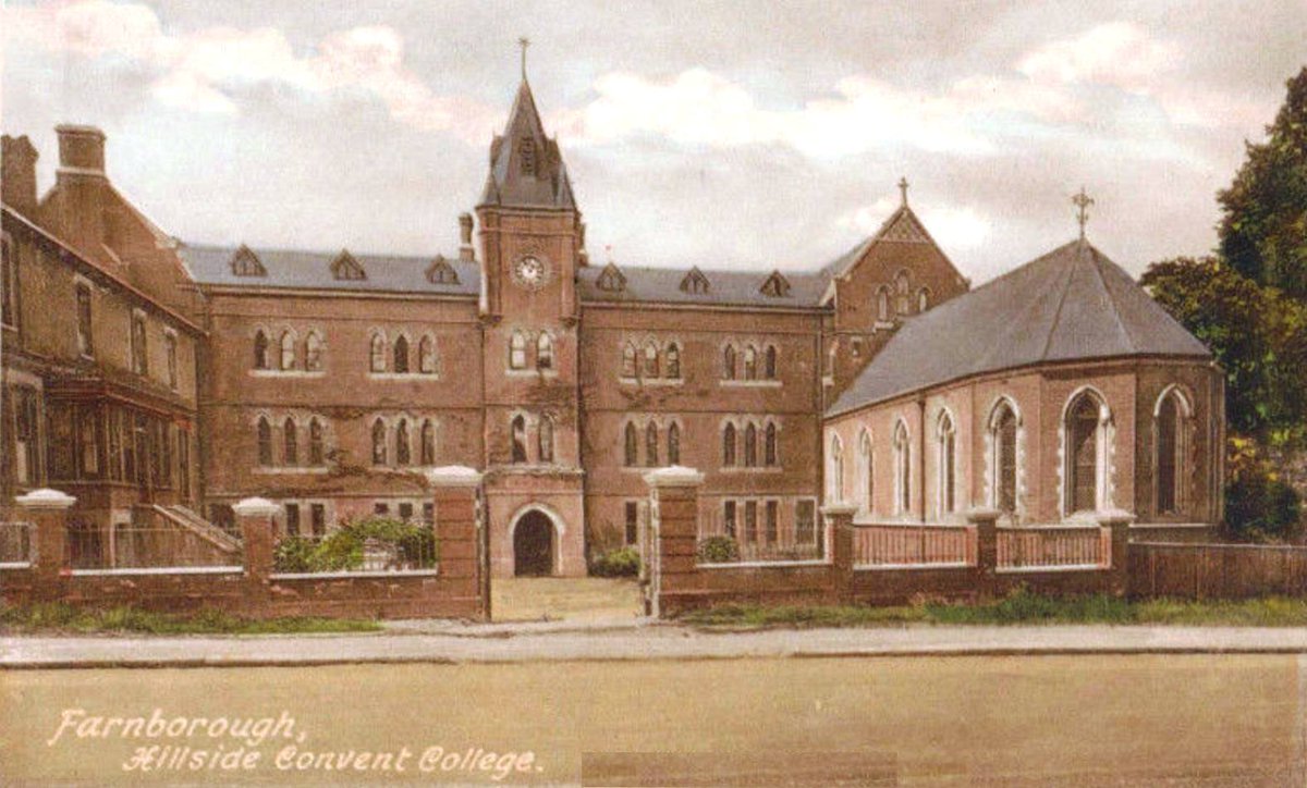 historic_rush's tweet photo. Hillside Convent College, #Farnborough Road. https://t.co/YQM1pfEpy5