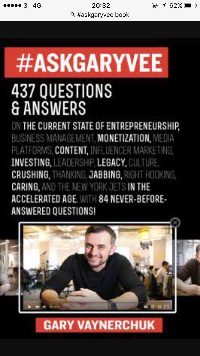 Got it... Waiting for my relax time #AskGaryVee