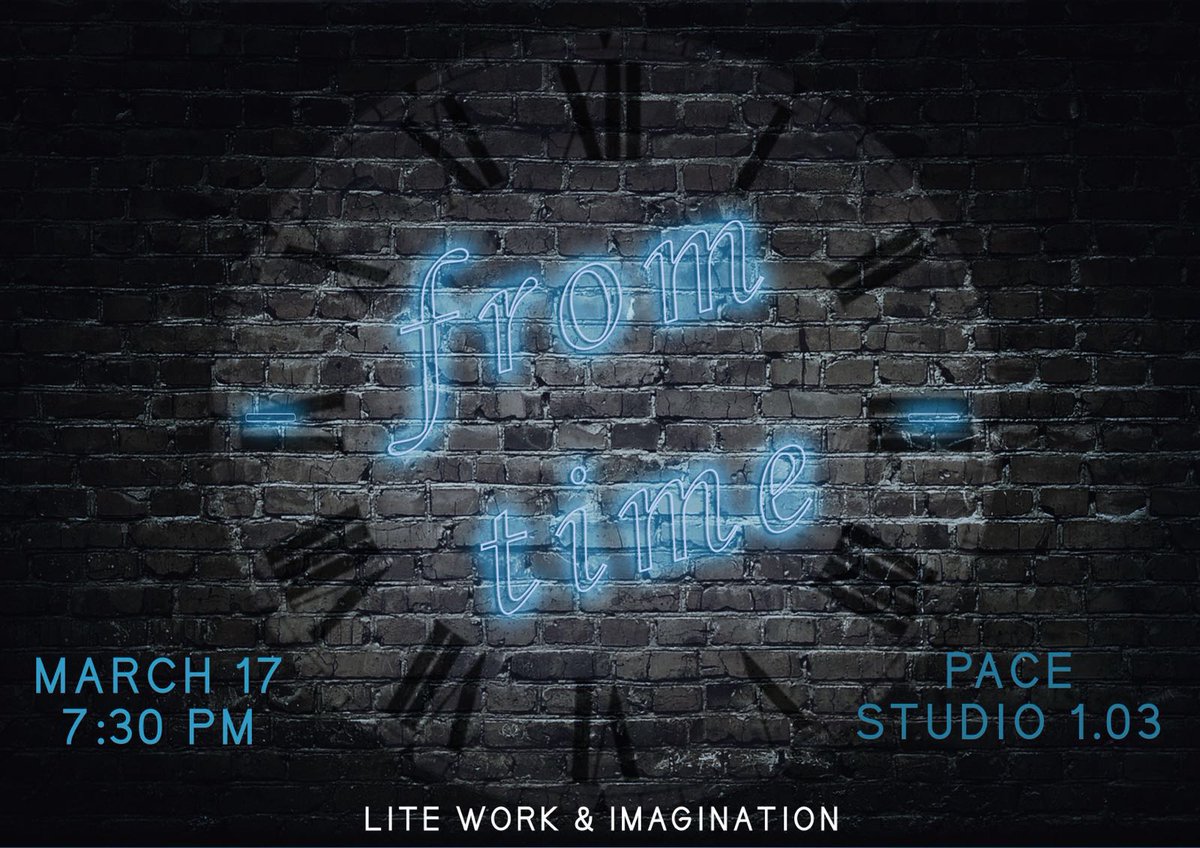 LiteWork1's tweet photo. Dear Everyone,
performance day is getting closer.

Thursday 17th march Pace 1.03 @ 19:30 
Free entry https://t.co/M1RP694K9T