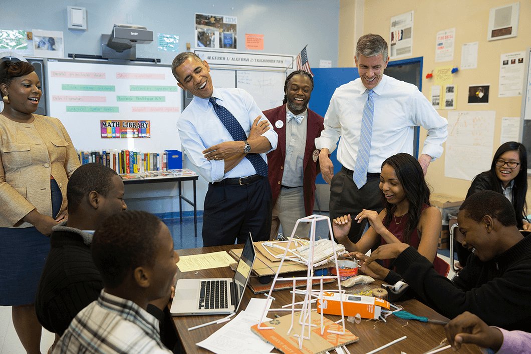 .<a href="/WhiteHouse/">The White House</a> &amp; <a href="/POTUS/">President Donald J. Trump</a> Scale Up TechHire Initiative, Push for More Makerspaces in K-12 edsurge.com/news/2016-03-0…