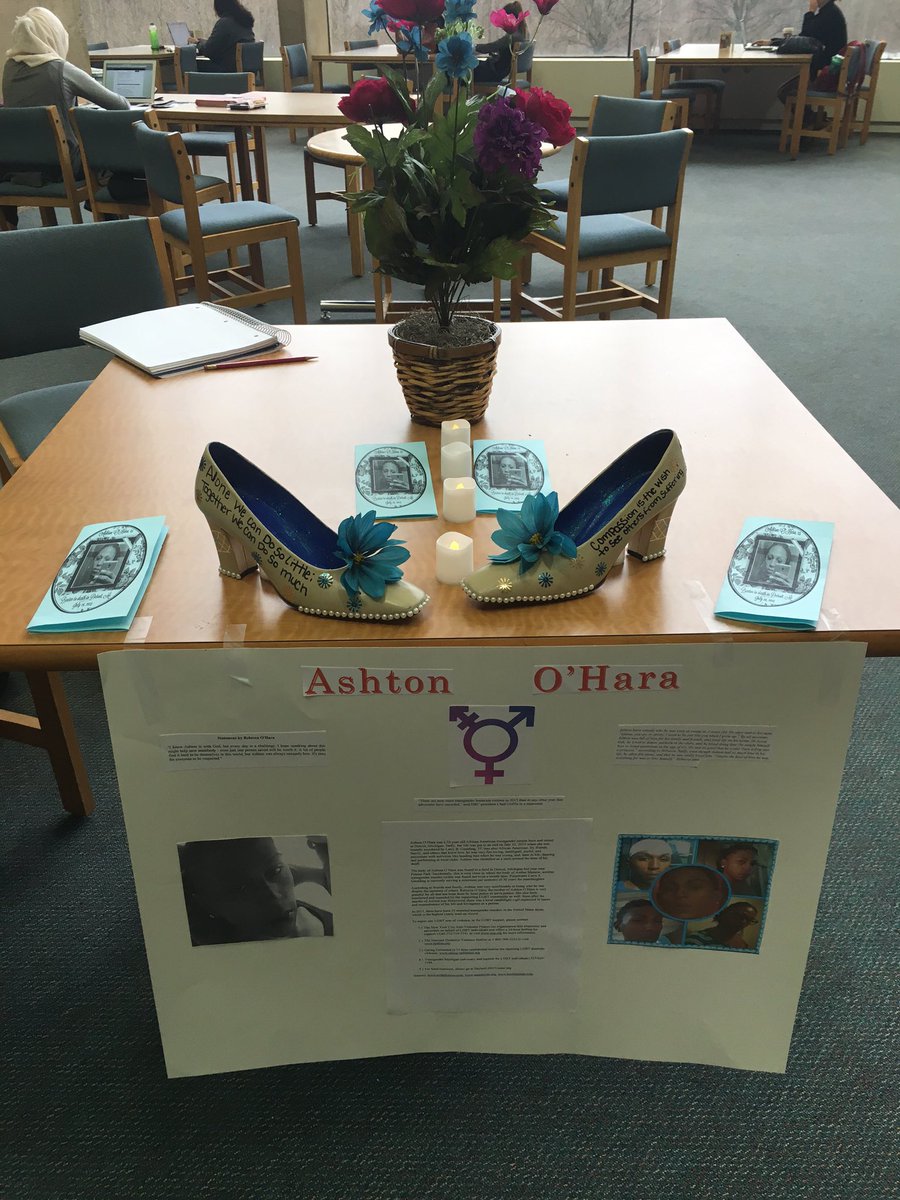 hannahkclark's tweet photo. Want to learn about a transgender man that was murdered &amp; more#braggingWrights @wsucola @PresidentDHOP @wrightstate https://t.co/nQdd59KefX
