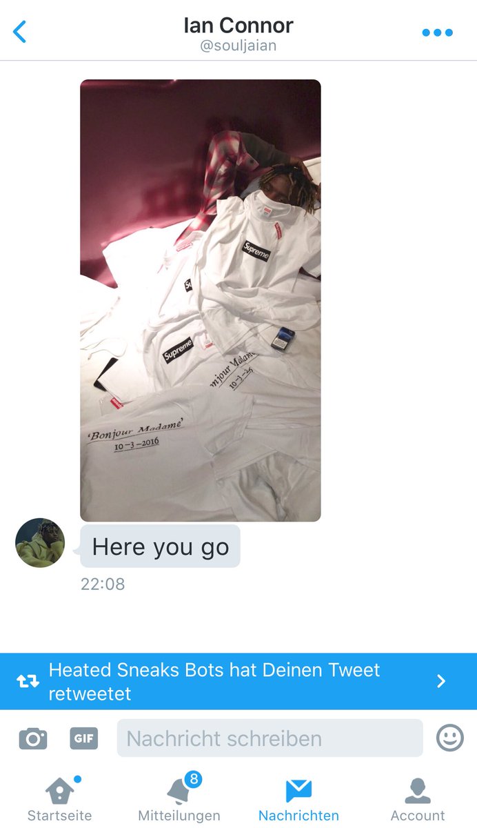 @souljaian sliding into my dm's like 🔥🇫🇷