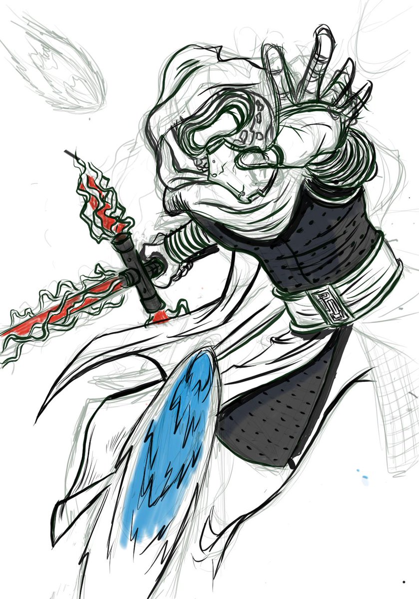 AngelDfallenOne's tweet photo. 'Stop those blasts!' #kyloren #StarWars #forceawakens #doodlewhileyouwork #latelunchdoodles @surface @SketchBookPro https://t.co/WMiIMyYGLq