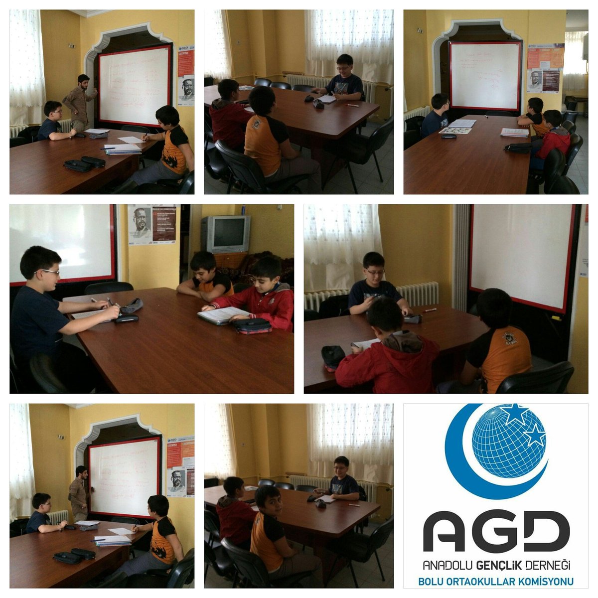 BOLU ŞUBE ORTAOKULLAR KOMISYONU OLARAK YAPTIGIMIZ  OKULA YARDIMCI DERSLER..