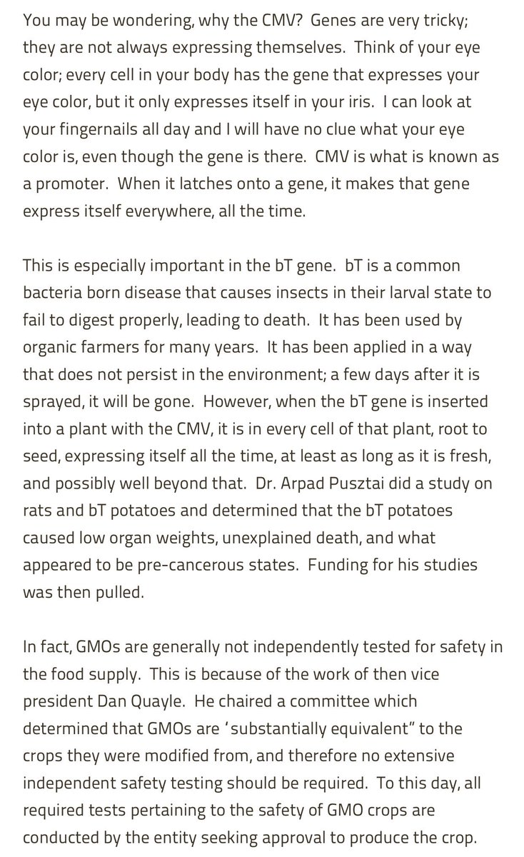 LaLaRueFrench75's tweet photo. NO #DarkAct! Ban #GMO! Ban Monsanto! #Seralini #BtToxin #Bees #Glyphosate #RoundUP #CMV #GeneVI #NurembergCode https://t.co/5X4zeR7vCz