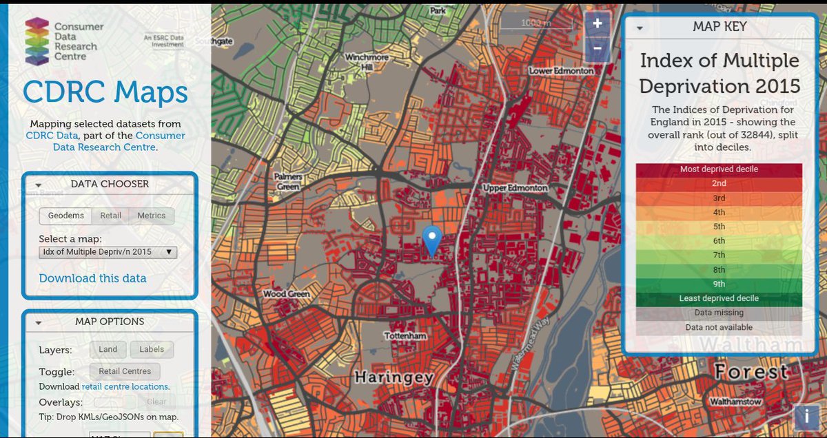 Diane_met's tweet photo. @StudyingLondon #wk4 #s4  Haringey is one of the most deprived Boroughs https://t.co/olNmXtJzH4