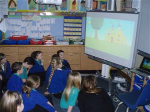 P5 at Lawthorn enjoyed translating 'les châteaux' on the PowerLanguage Platform, using prior knowledge on Castles.