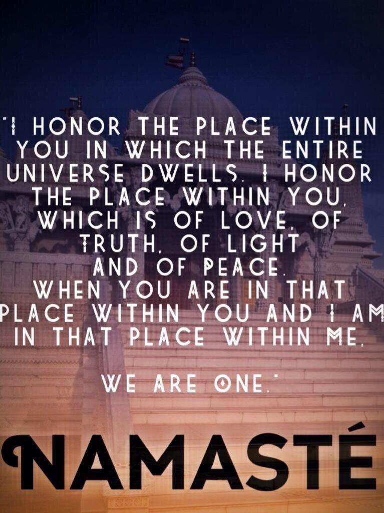 MoonSpiritBeila's tweet photo. Namasté: The Meaning Behind the Greeting https://t.co/cObMvZgFNS