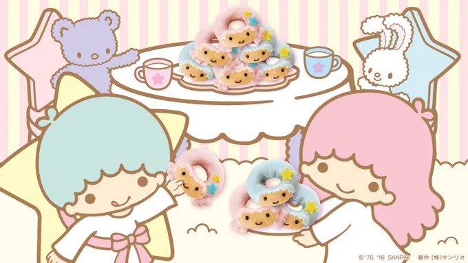 ドーナツにアイシングして、わたしたちの顔にしちゃったの☆ なかなか上手でしょう☆ あなたも、作ってみない?→ https://t.co/uj5NLwr3hN 