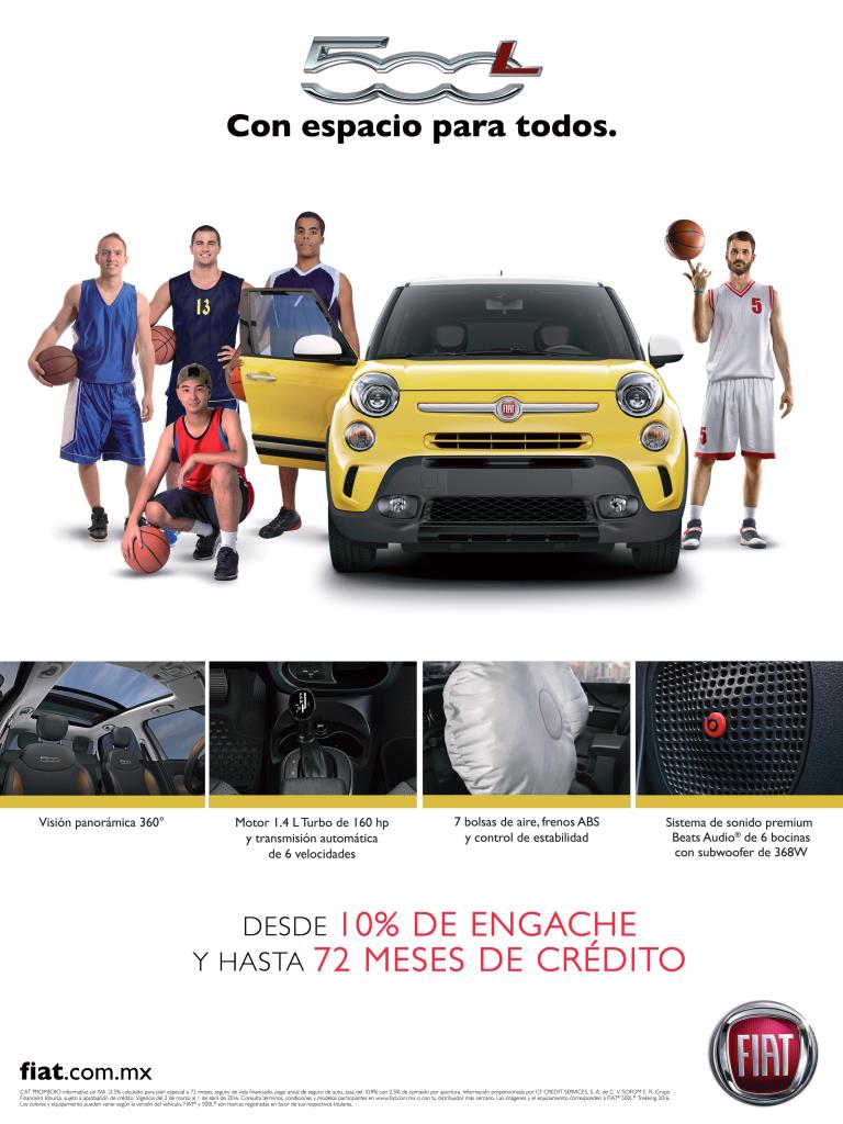 fiatsanluis's tweet photo. Con #Fiat 500L el espacio ya no es un problema. https://t.co/4yeEOeNED7