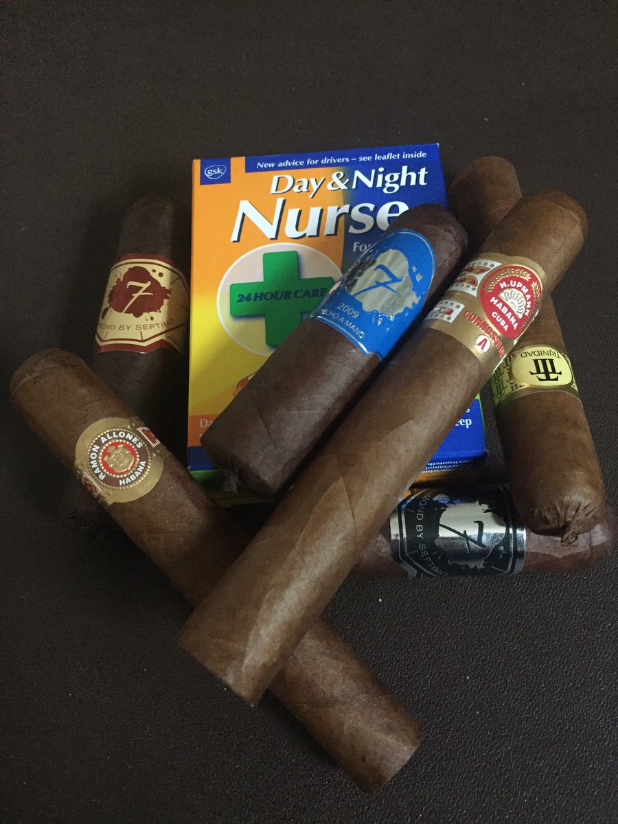 elseptimo_uk's tweet photo. Hate having a cold - fight mode on! #killtheflu @MistressofBurn @wgimenes @SohoCigarClub https://t.co/Q3dAiWxhiK