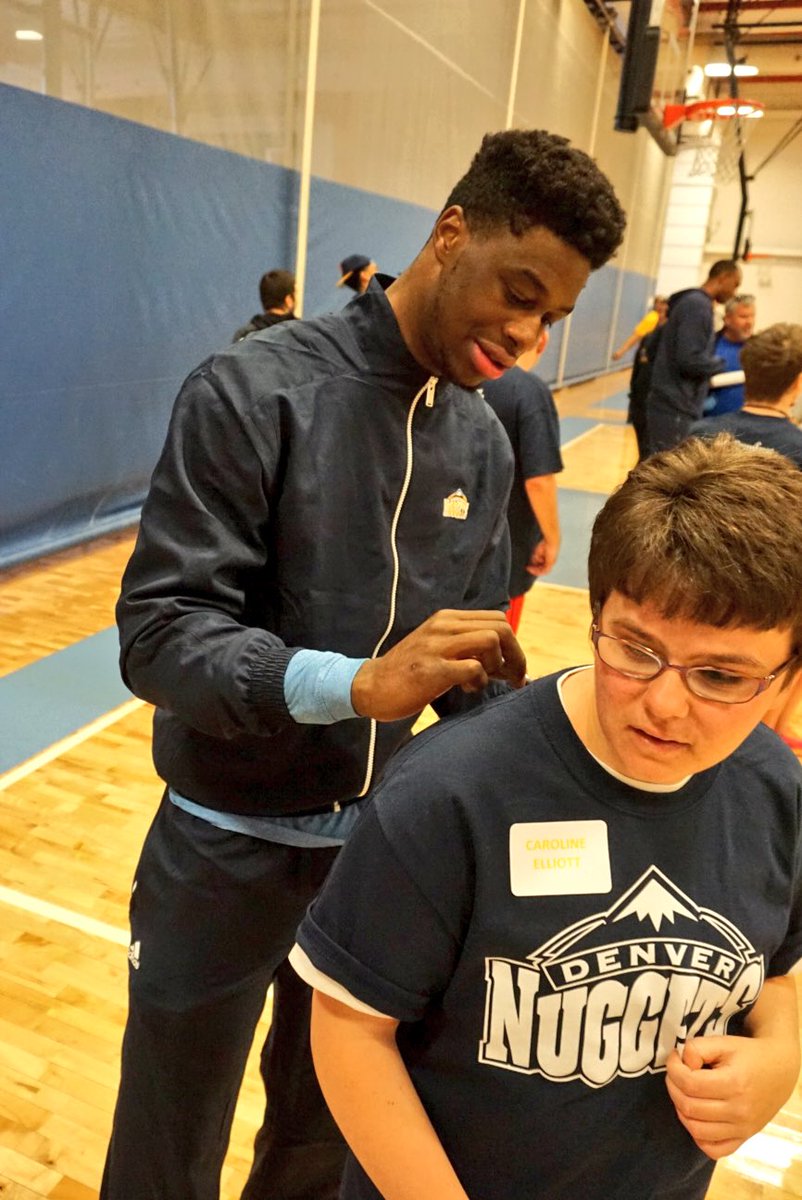 nuggets's tweet photo. Until next year's clinic...

😊😊 #Nuggets #NBACares https://t.co/PukPCqZFnY