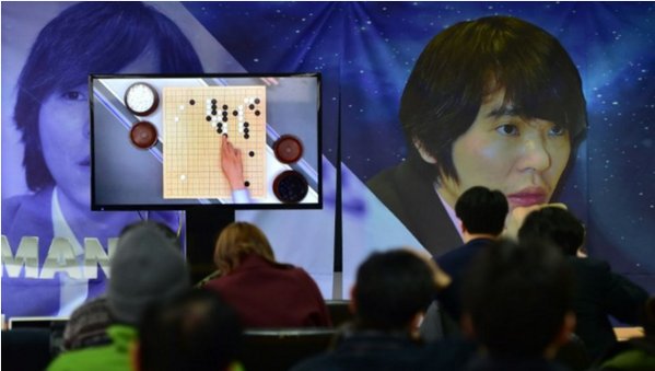 #deiexmachinis Alphago 1 - Lee Sedol 0 Match en 5 parties science-et-vie.com/2016/03/le-cha…
