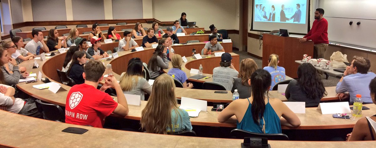 <a href="/mguraya9/">Manjot Guraya</a> wrapping up a great day of 20 interview sign offs @SmithOCS_Terps with networking prep session. <a href="/TGTmegan/">Megan</a>