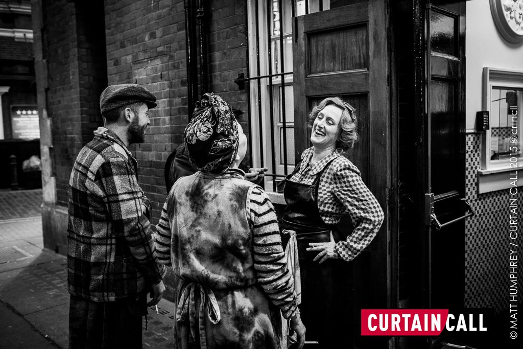 #WaybackWednesday to our first shoot at <a href="/UrinetownUK/">Urinetown</a> - such a fun show! This is where it all started... #backstage