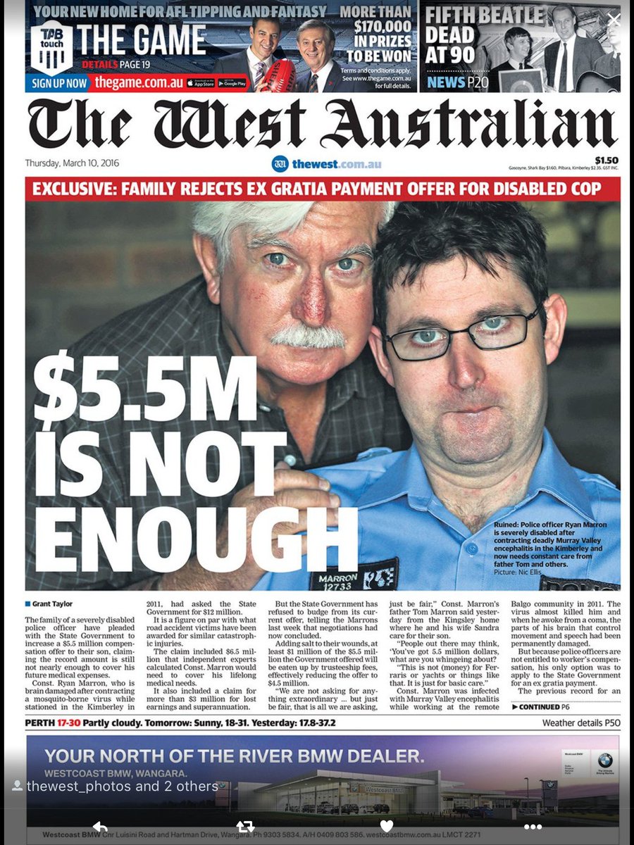 WA Police Union tweet media
