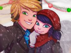 LadyDeChat_'s tweet photo. @Adrien_AgresteN Aqui en la nieve (jaja me adelante un pokis ya se que es Marzo XDDD) https://t.co/c7j3GAqqko