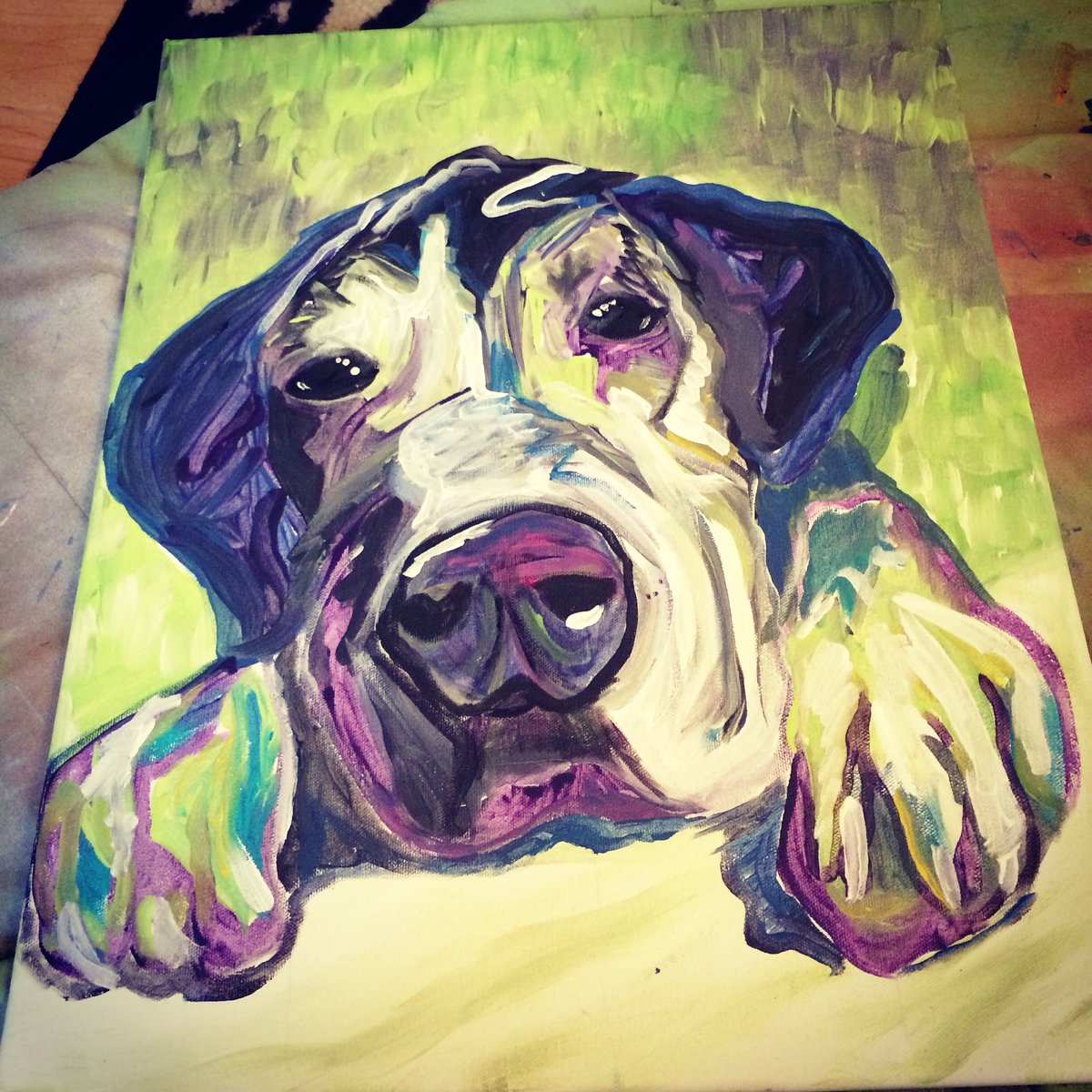 leapbarker's tweet photo. Help a girl out, #retweet my pet portraits, help me spread the word about my #artwork ! #lnlcreative #DogLover https://t.co/8JoEWxZUC5