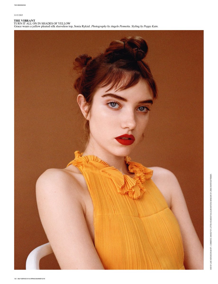 Next Models (@nextmodels) on Twitter photo The Vibrant ā <a href="/Gracie2477/">Grace Hartzel</a> photographed by Angelo Pennetta for <a href="/selfservicemag/">selfservice magazine</a>'s Spring / Summer 2016 issue. The Vibrant ā <a href="/Gracie2477/">Grace Hartzel</a> photographed by Angelo Pennetta for <a href="/selfservicemag/">selfservice magazine</a>'s Spring / Summer 2016 issue.