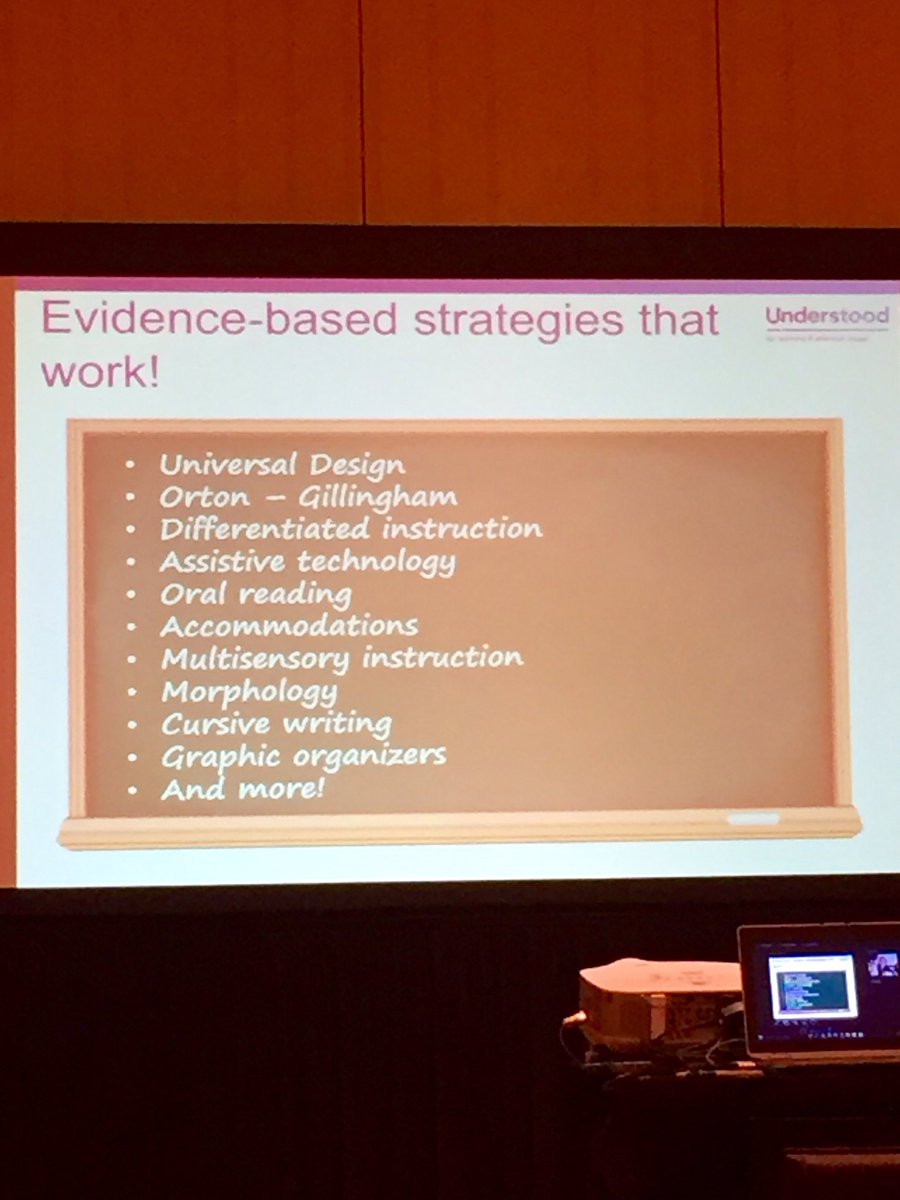 LynPollard's tweet photo. @RLBrody and @bnpowers highlight effective evidence-based strategies for struggling learners #TeachLD @UnderstoodOrg https://t.co/FTDxgtGPQj