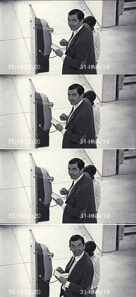 SpeakComedy's tweet photo. me when I see a security camera https://t.co/d8inOBRzAN