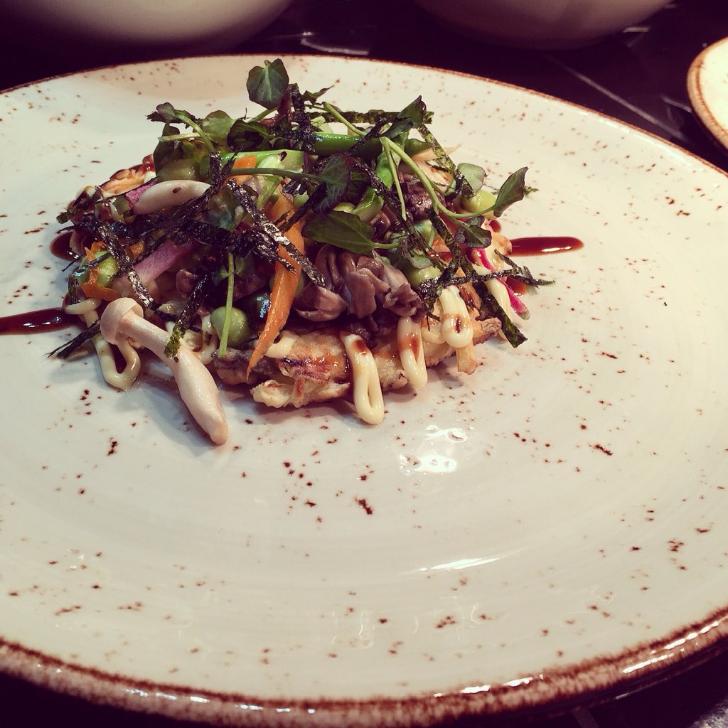 Okonomiyaki Time @ Five #junkofoodo