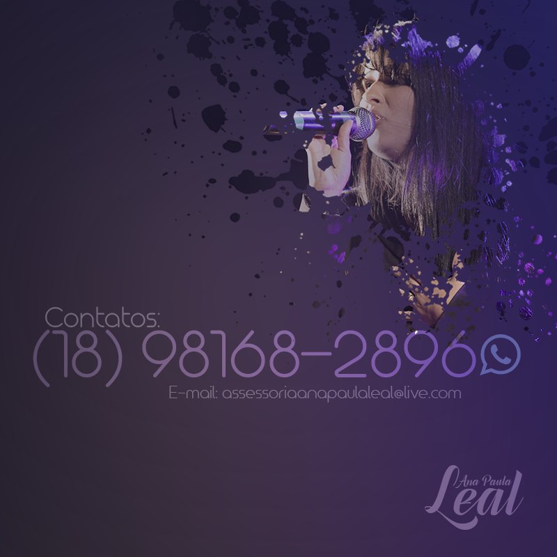 portalAPL's tweet photo. É muito fácil convidar @anapaulalealapl para sua igreja ou evento.
Whatsapp: (18) 98168-2896 atendimento Leal Music. https://t.co/TvJaD3P5Ut