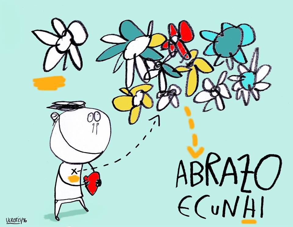 Mañana los esperamos desde las 16 hrs, para abrazar al <a href="/ECuNHi/">ECuNHi</a> con todo nuestro afecto.