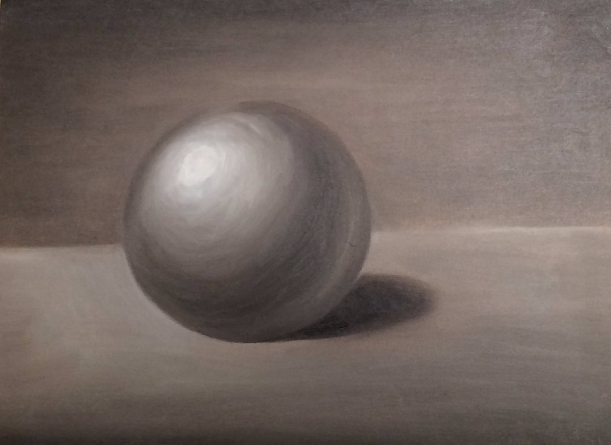 jacklynnmorey's tweet photo. Value study, sphere.
Oil paint 18x24 canvas sheet
#valuestudy  #indieart https://t.co/HDQbYyhglq