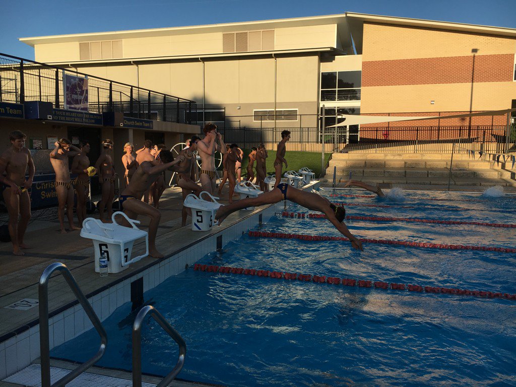 CCGSSport's tweet photo. Final prep session for CCGS Aquatics #2016Inters #CCGSSport https://t.co/neQwevXK2G